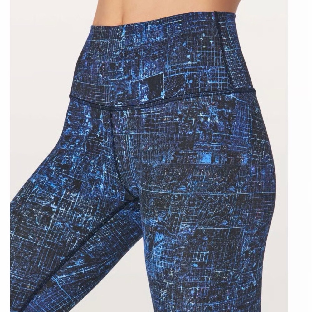 Lululemon Wunder Under - Full Length High Waist Fitted Sports Leggings, Size 6